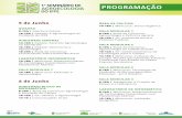 1o SEMINÁRIO DE PROGRAMAÇÃO AGROECOLOGIA DO IFPE · 1o SEMINÁRIO DE AGROECOLOGIA DO IFPE Apoio Realização Pró-Reitoria de Extensão Núcleo de Agroecologia do Campus Vitória