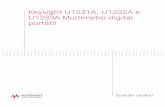 Keysight U1231A, U1232A e U1233A Multímetro digital portátilliterature.cdn.keysight.com/litweb/pdf/U1231-90031.pdf · procedimento, prática ou algo semelhante que, se não for