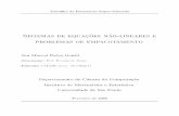 Sistemas de equações não-lineares e problemas de empacotamentojgmarcel/mac499/monografia.pdf · rabalhT o de ormaturaF Supervisionado Sistemas de equações não-lineares e problemas