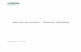 Manual do Usuário Sistema APR Web apr... · APR Web Versão 2b –19/06/2017 3 FIGURAS Figura 1 - Tela de Boas Vindas do Sistema APR Web ...