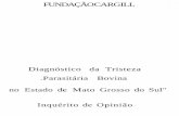 Diagnóstico da Tristeza .Parasitária Bovina no Estado de ...docsagencia.cnptia.embrapa.br/bovinodecorte/ct/ct18/ct18.pdf · A babesiose e a anaplasmose são doenças transmitidas