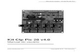 Kit Clp Pic 28 v4 - .: VW Soluções :. manual - Kit ClpPic28... · ... programação em linguagem Assembly. ... Capitulo Descrição Pagina ... 4. Configuração do PIC 6 4.1. Configuração