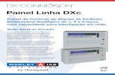Painel Linha DXc · 2015-11-03 · Painel Linha DXc Painel de Controle ... 2 e 4 laços, com capacidade para interligação em rede. O painel Morley-IAS DX Connexion foi idealmente