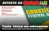 6 Capa - Portal OAB Goiás · Maio/Junho, 2008 - Revista da OAB-GO 3 6 Capa A OAB-GO elaborou agenda ampla para o segundo semestre de 2008, com especial destaque para ... João Bezerra