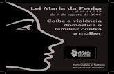 Lei Maria da Penha - sigas.pe.gov.br · 4 Lei Maria da Penha Responsabilidades, Atribuições e Competências Visite o site da Secretaria de Políticas para as Mulheres e conheça