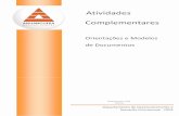 Atividades Complementares – Orientações e Modelos dexa.yimg.com/kq/groups/22829345/91363646/name/Documentos.pdf · AC-F3 – Relatório ou Resumo de Atividade Complementar ...