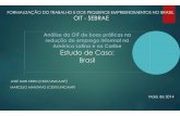 Estudo de Caso: Brasil - ilo.org · Razao Dependencia total 85.5 90.2 89.3 79.7 71.7 61 55.2 50.9 55.5 Razao Dependencia de ... Inspeção do Trabalho (MTE) Ano Auditores ... do Trabalho