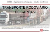 DEPEC TRANSPORTE RODOVIÁRIO DE CARGAS - … · Amapá Acre Piau í Paraíba Amazonas ... Frota antiga - a idade média da frota de caminhões é de 17 anos, sendo que a idade máxima