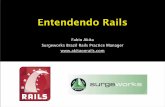 Fabio Akita Surgeworks Brazil Rails Practice Manager www ... · • Instalar RubyGems (Mac ou Linux) ... • Independente de banco ... • Toda entidade criada com script/generate
