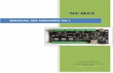 MANUAL DO USUARIO V2 - cdn.awsli.com.br Nx-MAX.pdf · MANUAL DO USUARIO V2.1 . Manual do Usuário NX-MAX 1 ... NX-MAX A sua interface Ethernet e USB permite conectar ... Esquema Conector
