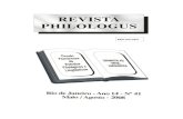 REVISTA PHILOLOGUS Nº 32 - filologia.org.brfilologia.org.br/revista/41/RPh 41.pdf · ticas, no quarto e no quinto artigos, além de aparecer também no ar- tigo de número 9, em