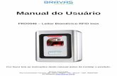 Manual do Usuário - radiofrequencia.com.br · Bravas Tecnologia Rua Comendador Tavares, 50 – Porto Alegre – RS – Brasil – CEP: 90230-020 51 30294004  Manual do Usuário
