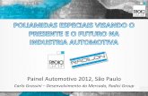 Painel Automotivo 2012, São Paulo - TM - COMPOSITES ... · –85% do consumo de energia do veículo é de responsabilidade do combustível –10% redução de peso = - 5% de consumo