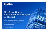 ERS FSI - Gestao de Riscos Financeiros Alocacao de Capital · Gestão de Riscos Financeiros & Alocação de Capital ABBC - Associação Brasileira de Bancos Comissão de Assuntos