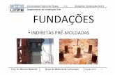 Departamento de Construção Civil FUNDAÇÕES - dcc.ufpr.br§ões_D_x.pdf · Universidade Federal do Paraná Disciplina: Construção Civil II Departamento de Construção Civil