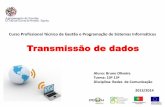 Transmissão de dados · 2013-11-28 · Introdução A “transmissão de dados” é uma matéria cada vez mais importante para qualquer pessoa que opere com equipamentos que estejam