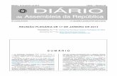 REUNIÃO PLENÁRIA DE 17 DE JANEIRO DE 2014 - ILGA Portugalilga-portugal.pt/ficheiros/pdfs/DAR-I-038.pdf · 2014-01-29 · Já reparou que, por exemplo, ao nível da saúde, ... E