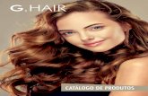 CATÁLOGO DE PRODUTOS - ghaircosmeticos.com.br · Acreditamos na inovação como um dos pilares para o ... A linha Perfect Blond da G.Hair é um produto desenvolvido para reduzir