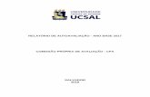 RELATÓRIO DE AUTOAVALIAÇÃO - noosfero.ucsal.brnoosfero.ucsal.br/articles/0013/5511/relatorio-de-autoavaliacao... · Curso Professor (a) Análise e Desenvolvimento de ... Planejamento