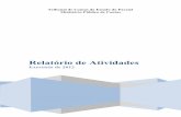 Relatório de Atividades - Ministério Público de Contas ... · movimentaÇÃo de processos - estoque ... 3.6. comissÃo para avaliaÇÃo de diagnÓstico visando À construÇÃo