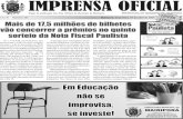Órgão de publicação dos Atos Oficiais do Município de ... · sorteio deve acessar o site www .nfp. fazenda.sp.gov.br. O resultado ser ...