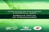 CONCEITOS DA EDUCAÇÃO A DISTÂNCIA (EAD) AMBIENTE … · AMBIENTE VIRTUAL DE APRENDIZAGEM. ... o CETEB - Centro de Ensino Técnico de Brasília - inicia o planejamento de cursos