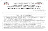 Técnico em Instrumentação - ceps.ufpa.br PDF NIVEIS C e D... · concurso pÚblico para a carreira de tÉcnico-administrativo em educaÇÃo edital nº 77/2012-ufpa 2 marque a Única