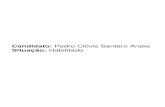 Candidato: Pedro Clóvis Santaro Arake Situação: Habilitado de trabalho.pdf · Revisão do portfólio de programas sociais e assistenciais buscando ... (utilização do Protheus,