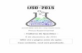 Caderno de Questões - IJSO Brasil · Prova Experimental – Caderno de Questões – ... O tipo local de tangerina/mexerica denominado “Gam-Gyul” ... procedimentos 6 a 8.