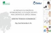 LEI FORTALECE OS CONSÓRCIOS - ambconsult.com.brambconsult.com.br/utilizacao-das-ppps-para-contratos-de-limpeza... · para contratos de limpeza urbana aspectos tÉcnicos e economicos