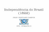 Independência do Brasil (1822) · O que levou o Brasil à Independência? Contexto Instalação da Corte no Brasil Formação de uma elite centro-sul RJ como centro do poder português