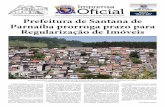 Sexta-feira 24 de janeiro de 2014 Prefeitura de Santana de ... · xas não edificáveis e que não atendam ao direito de vizinhança de que trata o Código Civil Brasi-leiro em vigor.