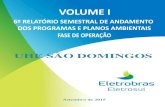 UHE SÃO DOMINGOS - Eletrosul - Centrais …ª Fase – Cercamento - Concluída - Construtora Gomes Ltda. 2ª Fase - Monitoramento 24. Plano Ambiental de Construção - PAC Rafael