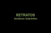 RETRATOS - António Galrinho · RETRATOS António Galrinho. ANA ISABEL / A SONHADORA Pasta e acrílico com verniz sobre tela, 42x33. ANA LUÍSA / A ESTUDANTE DE PSICOLOGIA Acrílico