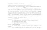 AVISO Nº 193/2011 PGJ, de 08 de abril de 2011. 88º … · 2015-09-29 · com deficiência (art. 123 da Lei Complementar Estadual nº 734), na forma do disposto ... (), durante o