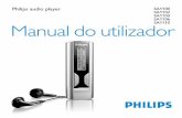 Philips audio player SA1102 SA1103 SA1106 SA1110 ... · Saia de qualquer aplicativo ativo que esteja funcionando em conjunto com o leitor. ... O seu leitor permite fazer gravações