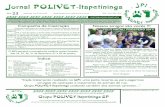 Jornal POLIVET-Itapetiningapolivet-itapetininga.vet.br/jpi/jpi0506.pdf · - Kefir, uma fábrica de saúde Pg 6 ... que tem de encontrar o útero ... A clínica Veterinária onde você