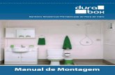 Manual de Montagem - Durabox - Banheiro de Fibra · Manual de Montagem.cdr Author: Arte Created Date: 7/14/2009 6:42:51 PM ...