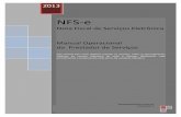 Nota Fiscal de Serviços Eletrônica Manual Operacional do ...nfse.buzios.rj.gov.br/docs/Manual_NFSE_Online.pdf · Fiscais de Serviços Eletrônica ... o Simplificação de obrigações