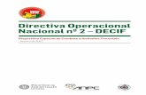 DON 2 DECIF - Associação Humanitária de Bombeiros ... · a) Directiva Operacional Nacional da ANPC nº 01/2010, de 1 de Janeiro – Dispositivo Integrado de Operações de Protecção