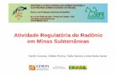 Atividade Regulatória do Radônio em Minas Subterrâneas · Instalações Minero-industriais de Lavra Subterrânea 2 – Instalações Minero-industriais já visitadas ¾Categoria