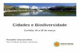 Cidades e Biodiversidade - cbd.int · Belo Horizonte está na Região Sudeste, ... com as cidades históricas de Minas, ... por meio da educação