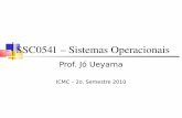 SSC0541 – Sistemas Operacionaiswiki.icmc.usp.br/images/5/5e/SilaboSSC0541.pdf · Fundamentos de Sistemas Operacionais ... Tipos de estruturas de sistemas de arquivos 4.3. ... 06:47