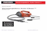 Desentupidora Auto-Clean™ - Portal Ridgid · Desentupidora Auto-Clean™ Manual do Operador Desentupidora Auto-Clean ... Instruções para acoplar o conjunto do AUTOFEED ...