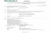 Safety Data Sheet - Dinâmica Química Contemporânea LTDAdinamicaquimica.com.br/freagentes/CLORETO_DE_NIQUEL.pdf · 1.4 Identificação do fornecedor da ficha de dados de segurança