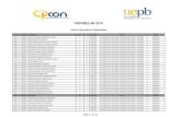 Resultado Vestibular 2014 - uepb.edu.br 2014...  vestibular 2014 lista de aprovados e classificados