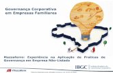 Governança Corporativa em Empresas Familiaresempresafamiliar.com.br/wp-content/uploads/2017/10/Case-Mazzaferro... · • O produto é fornecido com o projeto gráfico completo .