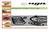 Catálogo de O'rings e Back ups - agnveda.com.bragnveda.com.br/catalogos/catalogo-de-orings-e-backups.pdf · Ótima resistência mecânica, com óleos minerais, fluídos hidráulicos