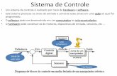 Sistema de Controle - ime.usp.bradao/SISTEMADECONTROLE.pdf · Sistema de Controle • Um sistema de controle é realizado por meio de hardware e software. • Este sistema processa
