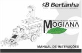 Manual Mogiana 25C - bertanha.com.br · e o desacoplamento fácil e seguro, bem como impedir o desacoplamento acidental durante a utilização. A adoção destes sistemas de segurança,
